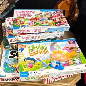 Hasbro Chutes and Ladders Game - Bright and Fun